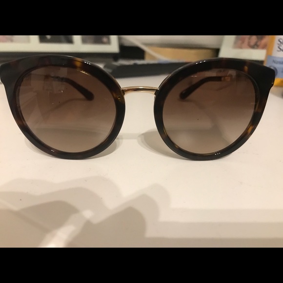 Dolce & Gabbana Accessories - Dolce & Gabbana round Havana acetate sunglasses